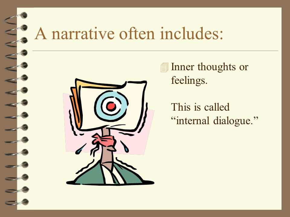 Characteristics of personal narrative